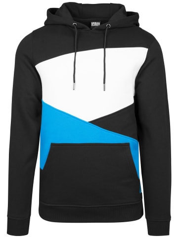 Urban Classics Kapuzenpullover in blk/tur/wh