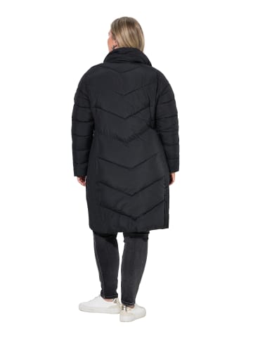 Ulla Popken Steppjacke in schwarz