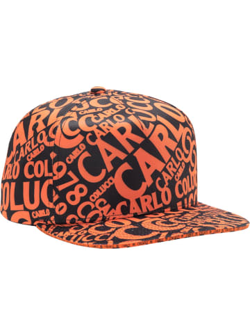 Carlo Colucci Snapback Cap Comincioli in Schwarz