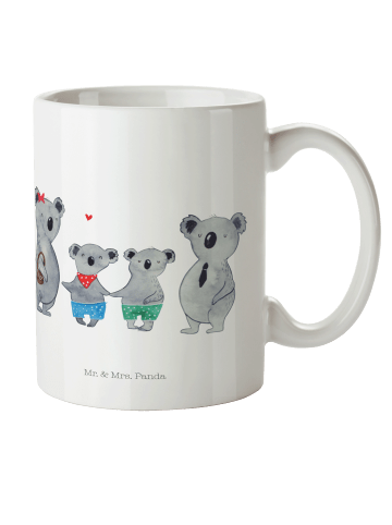 Mr. & Mrs. Panda Kindertasse Koala Familie zwei ohne Spruch in Weiß