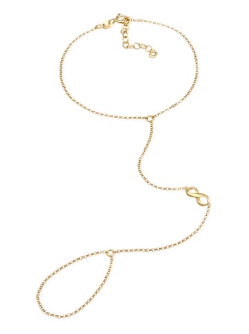 Elli Armband 925 Sterling Silber Infinity in Gold