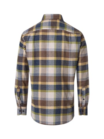 CASAMODA Freizeithemd in Braun