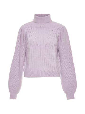 Blonda Rollkragenpullover in LAVENDEL