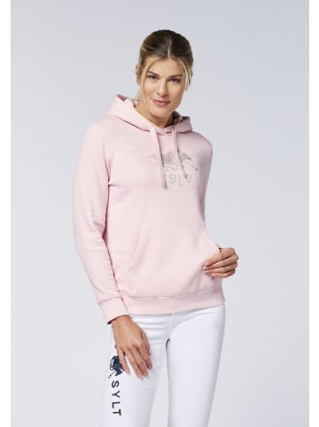 Polo Sylt Kapuzensweatshirt in Rosa