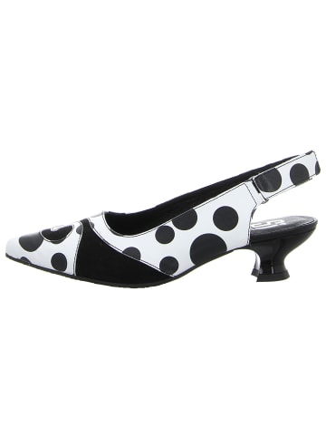 SIMEN Sling Pumps in weiß