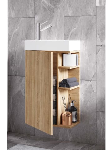 ebuy24 Waschbeckenunterschrank Lumia Eiche 40 x 22 cm