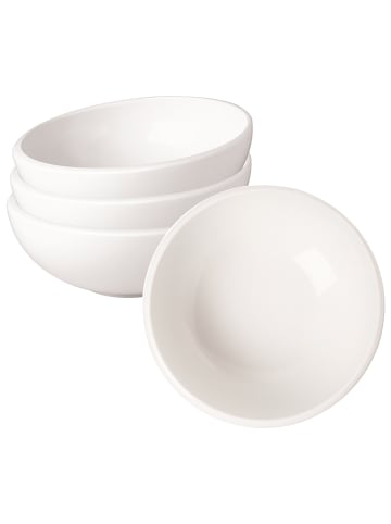 Villeroy & Boch 4er Set Bols NewMoon 500 ml in weiß