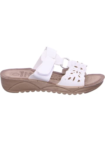 Scandi Pantolette in weiß