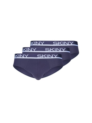Skiny Slip 3er Pack in Blau