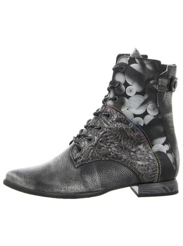 SIMEN Schnürstiefelette in grau