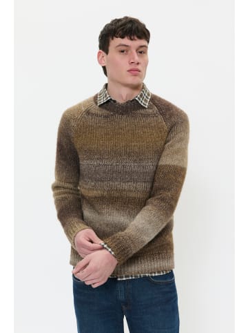 Matinique Strickpullover MAjobo Gerade Passform in Espresso