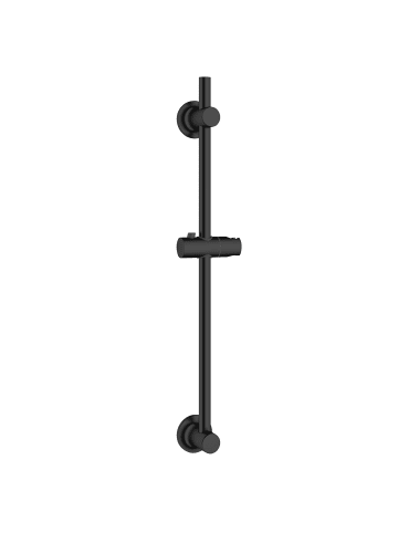 Wenko Brausestange, Befestigung ohne bohren in Schwarz, (L) 70 cm