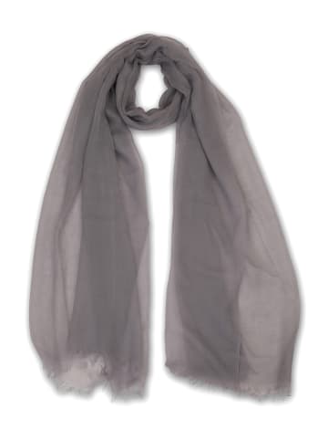 CASH-MERE.CH Bio Schal soft in Hellgrau