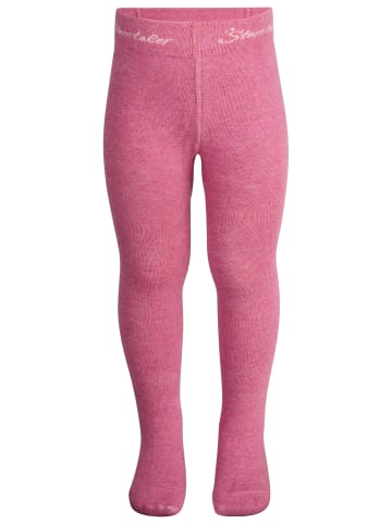 Sterntaler Strumpfhose uni in magenta melange