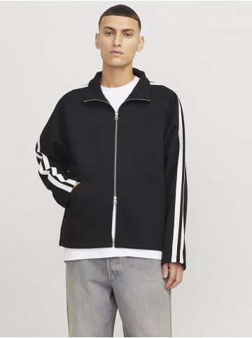 Jack & Jones Sweatshirt mit Reißverschluss in Black
