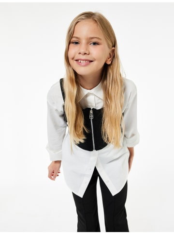 KOTON SHIRTS LS in Weiß