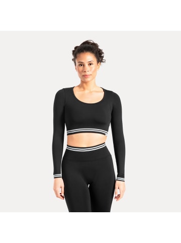 SMILODOX Longsleeve Miriel in Schwarz