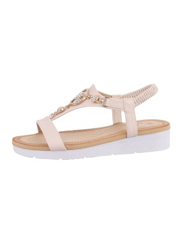 Ital-Design Sandale & Sandalette in Beige