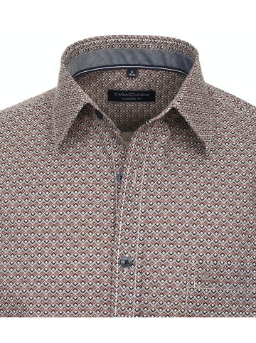 CASAMODA Langarm Business Hemd für Herren in braun