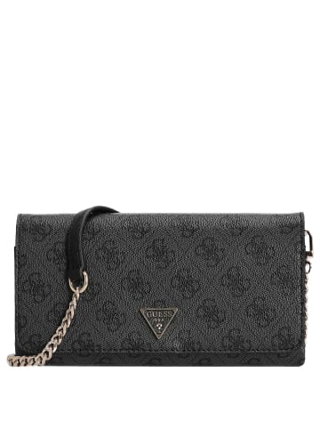 Guess Noelle II Xbody - Clutch 21 cm (dark taupe logo) in coal logo