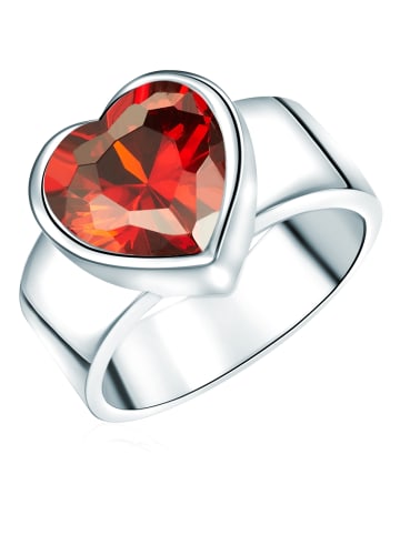 Rafaela Donata Ring Herz Sterling Silber Zirkonia in silber