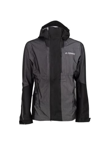 adidas Jacke Hiking TERREX Waterproof Primeknit in Schwarz