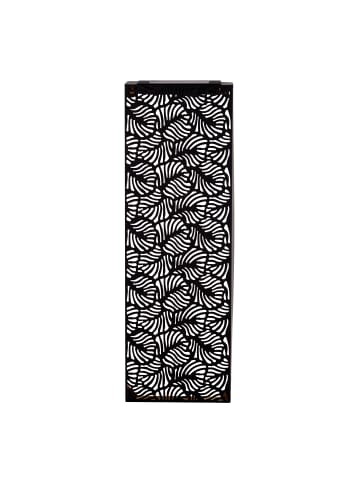 näve LED Solarleuchte "IMA" in schwarz - (L)20 cm x (B)4.6 cm x (H)61.7 cm