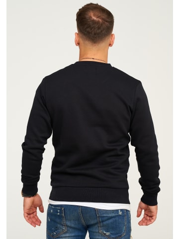 Jack & Jones Sweatshirt - LABO SWEAT CREW NECK Pullover in Black