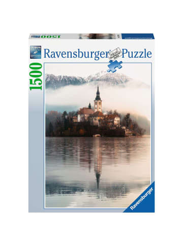 Ravensburger Puzzle 1.500 Teile Die Insel der Wünsche, Bled, Slowenien Ab 14 Jahre in bunt