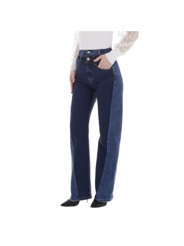 Ital-Design Jeans in Dunkelblau und Blau