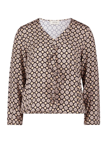 CARTOON Blusenshirt mit Volant in Blue/Rosé