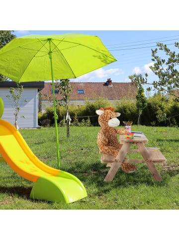 relaxdays Kindersitzgruppe in Natur - (B)89 x (H)50 x (T)79 cm