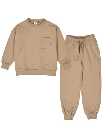 müsli Set Sweatshirt und Hose in Beige