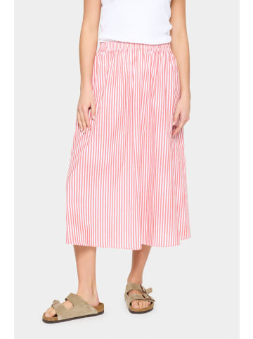 SAINT TROPEZ Rock SamaraSZ Gerade Passform in Poinciana Ice Stripe