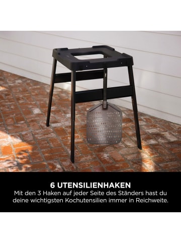 NINJA 4718J800EUUK höhenverstellbarer Grillständer in Grau