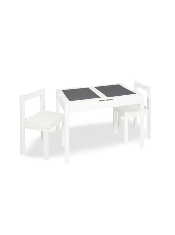 Pinolino Kindersitzgruppe Linnea, weiß, 3-tlg., 65 x 50 x 47 cm
