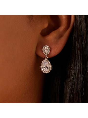 Lucardi 925 Silber Ohrringe Oval