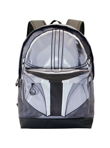 Star Wars Rucksack The Mandalorian Helmet-FAN HS in grau