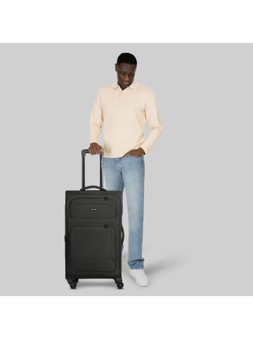 Smartbox Edition 04 4 Rollen Trolley 67 cm mit Dehnfalte in black