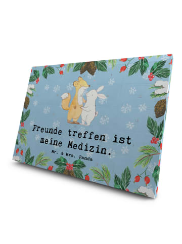 Mr. & Mrs. Panda Tee Adventskalender Fuchs Hase Freunde treffen ... in Eisblau