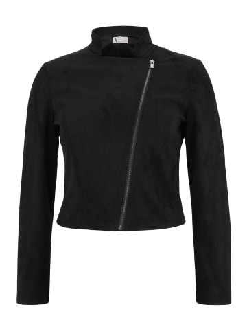 Vera Mont Bikerjacke mit Reißverschluss in Schwarz