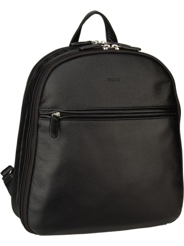 PICARD Rucksack Luis Lederrucksack in Schwarz
