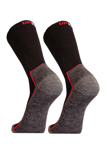 UphillSport Wander-Socken 'SAANA' 2er Pack in Black