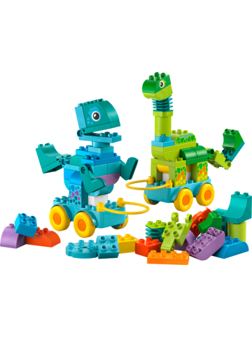 duplo Dinos auf Rädern 3-in-1-Set in Mehrfarbig ab 3 Jahre