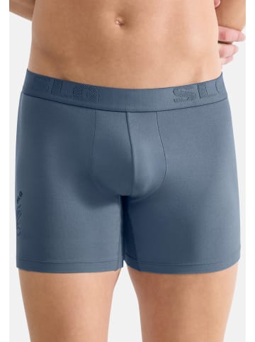 Sloggi Long Short / Pant SLG Base Soft in Blue-light combination