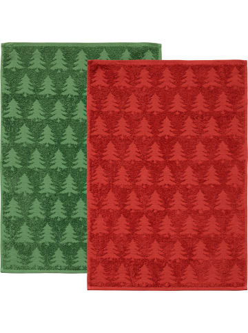 Erwin Müller Baumwolle, Jacquard Küchen-Set 8-teilig in bunt