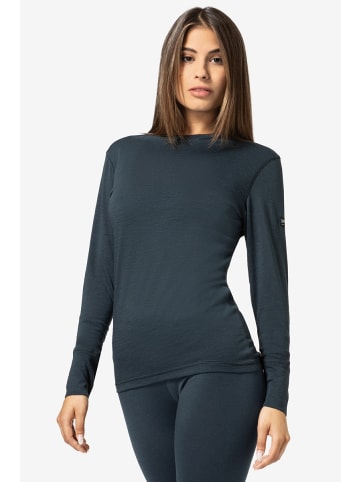 super.natural Merino Longsleeve in blau