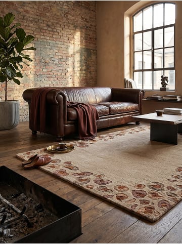 KADIMA DESIGN Teppich Kurzflor Strapazierfähig SABLE Tiermotiv Wohnzimmer Modern in Natur