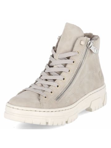 rieker Schnürstiefel in beige