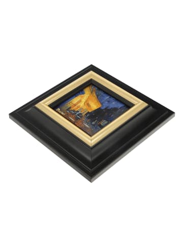 Goebel Wandbild " Vincent van Gogh  Café bei Nacht " in Bunt